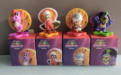 McDonald's Super Mario Galaxy Feuermario Toad Birdo Bowser Wonder Jr Happy Meal