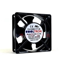 Ventilador de refrigeración axial COOLTRON FA1238-11-7-66 12038 110V 0,26A doble rodamiento de bolas CA