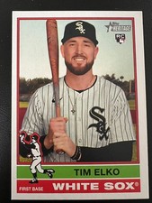 2025 Topps Heritage High Number Tim Elko #547 Chicago White Sox (RC)