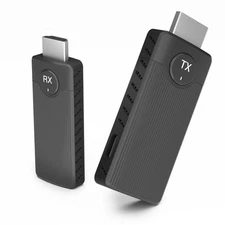 Wireless HDMI Transmitter and Receiver, Portable 2.4G/5G Extender Kit Wireles...