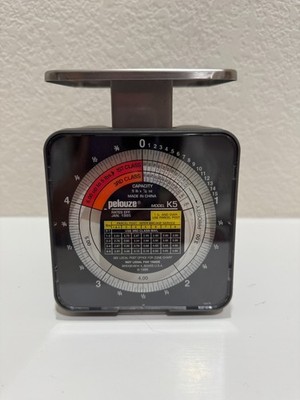 Pelouze Model K5 Tabletop Mechanical Postal Scale Capacity 5 Pounds-2002