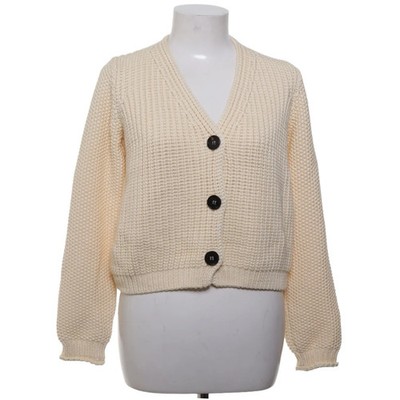 Marc Cain, Strickjacke, Damen, Größe: XS, Beige, Grobstrick #Uyx