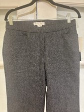 89th  Madison Gray Pants Women  s Size Small Stretch Career Trousers Pockets