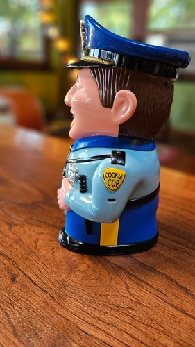 Vintage Talking Cookie Jar Cop. Stop! Move Away From The Cookie Jar Tested Works - Bild 4 von 4