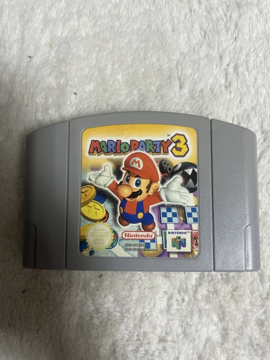 N64 Spiele Sammlung Mario Party, Mario Kart 64, Mario Tennis