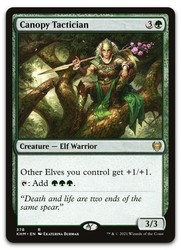 Canopy Tactician (378) - Kaldheim - Rare