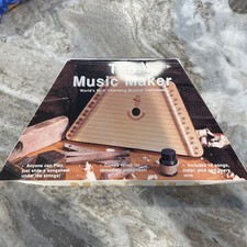 The Music Maker Melody Harp - Award Winning Lap Harp/Zither with 12 Song Sheets