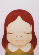 Yoshitomo Nara : Sleepless Night Sitting : Archival Art Print