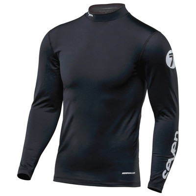 Seven Zero Cold Weather MX Trikot Offroad Top Motocross schwarz
