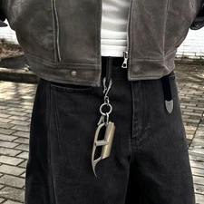 Mens Cleanfit Lighter Holder Wallet Chain Waist Belt Chain Keychain Jeans Chain