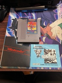 Gun Smoke Nintendo NES Complete in Box W Box Protector