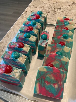 Handmade / Homemade Bali Breeze Fresh & Fruity Body Soap, Lot 5