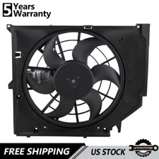 Engine Radiator Cooling Fan Assembly For BMW E46 3-Series 320i 323Ci 323i 325Ci