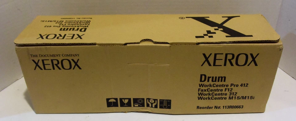 New Xerox Drum WorkCentre M15 Pro 412 FaxCentre F12 113R663 113R00663 OEM - Image 4 of 4