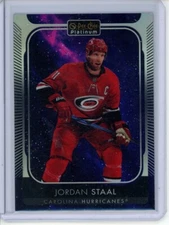 2021-22 O-Pee-Chee Platinum Cosmic 03/65 Jordan Staal #81 Carolina Hurricanes