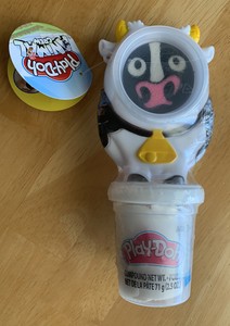 play doh cow