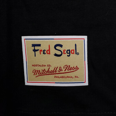 T-shirt Homme Mitchell & Ness X Fred Segal – Noir – Taille M – Neuf Avec étiquette