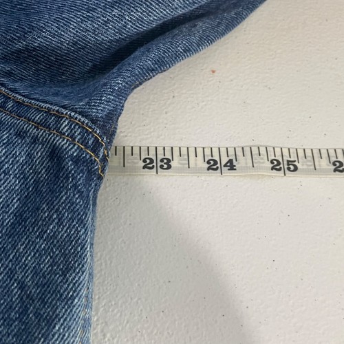 VTG Hummer Denim Jacket Men's SZ S Embossed Back Logo S AM General Y2K Trucker - Picture 12 of 13