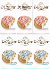 DE RUIJTER BLAUWE ROZE EN WITTE MUISJES NEW 330g ANISE HOLLAND SPREAD EXCELLENT!