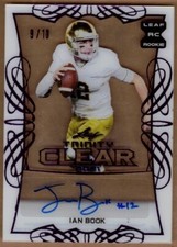 2021 LEAF TRINITY CLEAR AUTO PURPLE #CAIB1 IAN BOOK #9/10