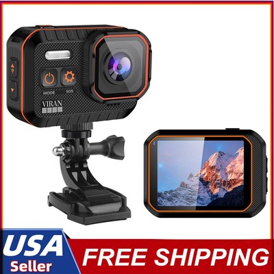 US Ultra HD Sports Cam 2in Action Camera 4K WiFi Waterproof 170° Remote Control