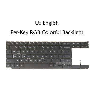 Laptop Keyboard For HP OMEN X by HP 2S 15-dg 15-dg0000 15t-dg0000, RGB Backlit