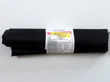 Joann Fabric Remnant Sport Nylon Black 1 Yard Piece X WOF