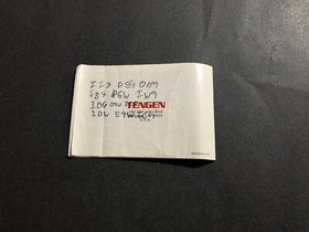 gauntlet nes tengen Manual Only