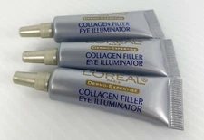 L'OREAL Dermo-Expertise COLLAGEN FILLER EYE ILLUMINATOR - 3 x 0.25 fl oz