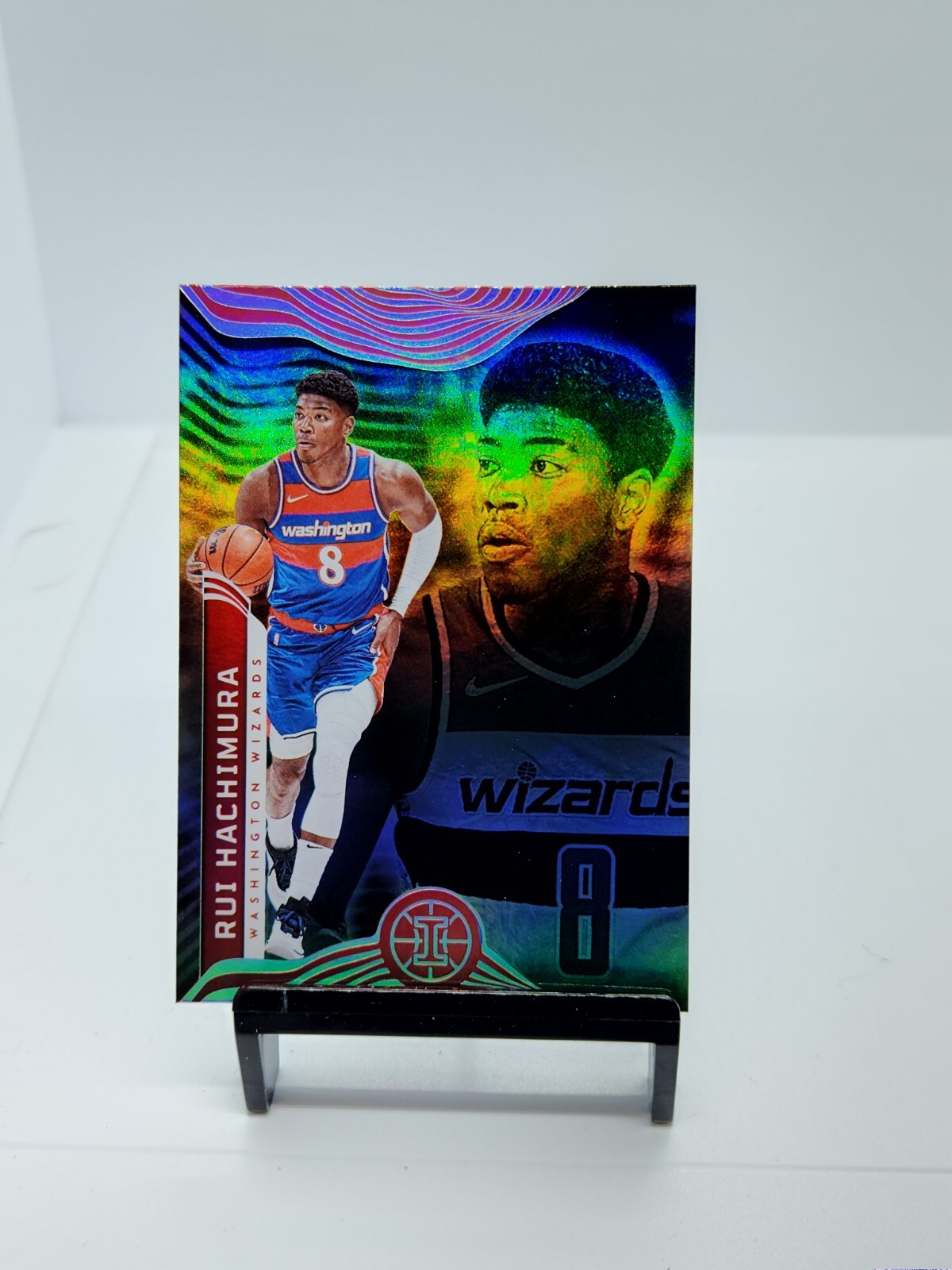 2021-22 Panini Illusions Rui Hachimura Emerald Washington Wizards #69