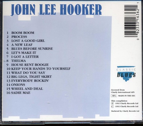 CD John Lee Hooker - Boom Boom - Picture 2 of 2