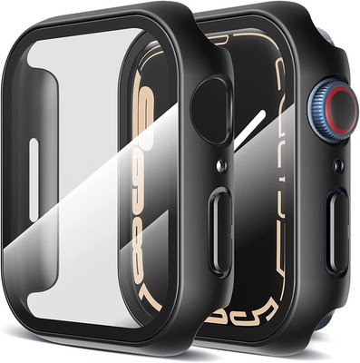 Case für Apple Watch SE/4/5/6/7/8/10 Ultra Schutzhülle + Echt Display Schutzglas