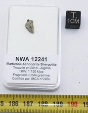 Fragment Of Meteorite NWA 12241 - Martian Ach Shergottite (0.244 G - 006**)