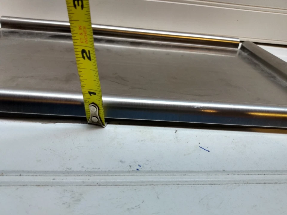 IKEA Tray Stainless Lunch Bread Sandwich Platter Server Plate Dish Size 15x9x.5 - Image 4 of 4