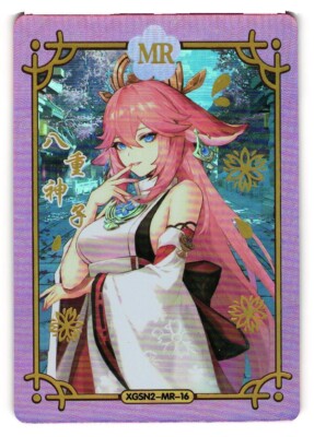 Yae Miko MR XGSN2-MR-16 Starlight Star Girl II Goddess Story Card