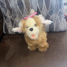 2012 Hasbro FurReal Puppy Dog Walks  barks Plush 7" Tall A2616/26912