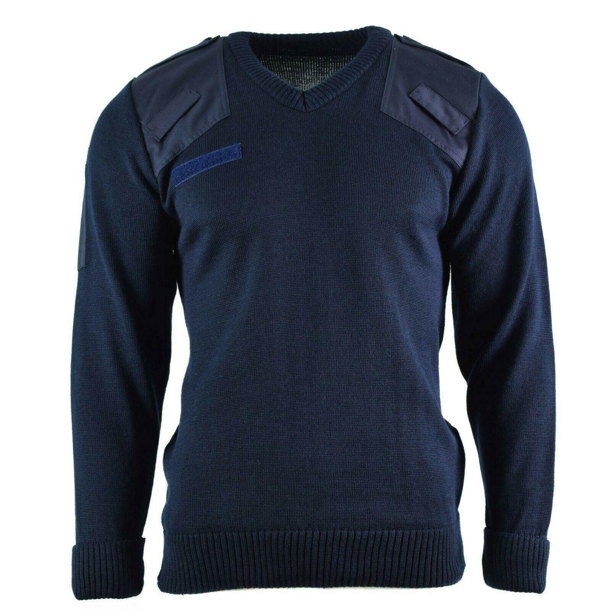 Genuine British Sweater army police pullover Commando Jumper blue