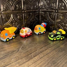 Vtech Go Smart Lot of 4 Vehicles Transportation Electronic Tested Working