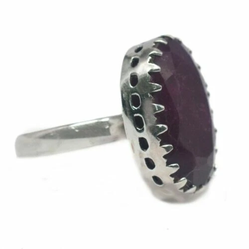 Anelli di lusso ovale in argento sterling 925 parti su 1000