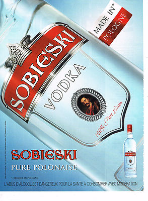 ADVERTISING ADVERTISING 094 2009 SOBIESKI Polish vodka
