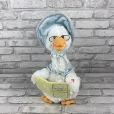 Cuddle Barn Mother Goose Animated Talking 14" Plush Nursery Rhyme Doll Tested