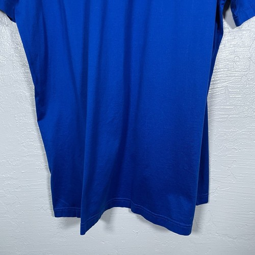 Peter Millar Men L Blue Cardinal Embroidery Polo Shirt 100% Cotton Short Sleeve - Picture 7 of 10