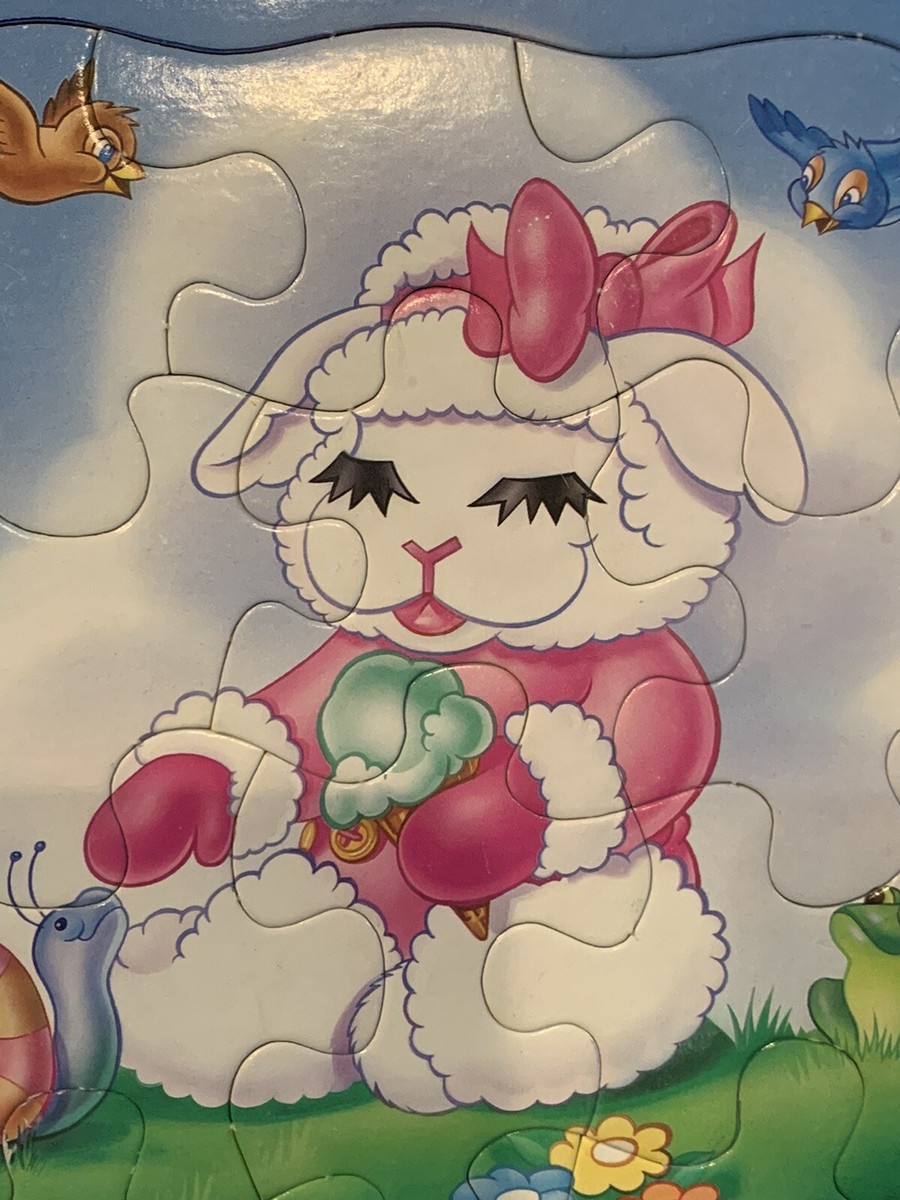 Vintage Lamb Chop Puzzle 1993 Shari Lewis Golden Books Baby