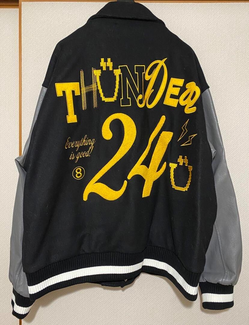 ジャケット・アウター everyone j.30000 varsity jacket S everyone j.30000 varsity jacket S