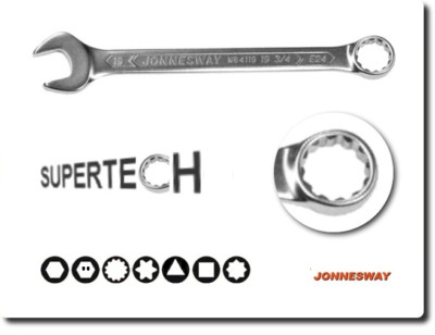 Jonnesway W84 Combination Wrench Multi Fit in 7 Different Nuts MM, SAE, TORX & +