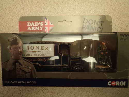 Corgi CC09003 Dad's Army J.Jones Thornycroft Van & Mr Jones Figurine BNIB - Picture 1 of 10