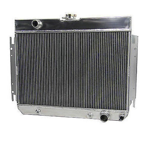 3ROW Aluminum Radiator For 63-68 Chevy Impala Caprice Bel-air El-Camino ...