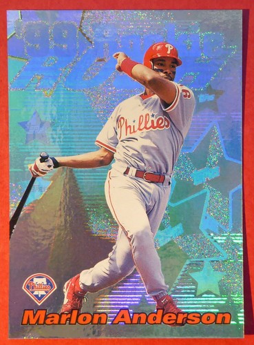 1999 Topps Marlon Anderson #AM22 - All-Matrix '99 Rookie Rush (Phillies) - 第 1/2 張圖片