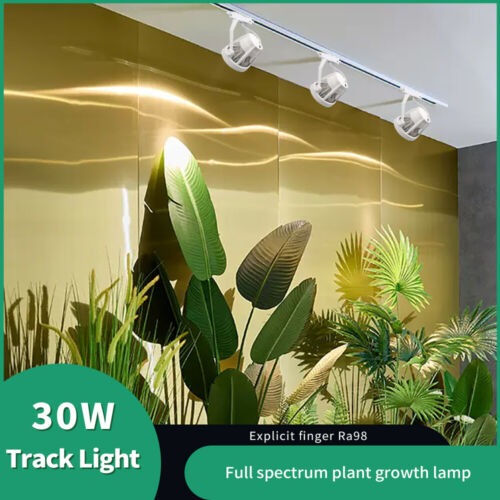 Lámpara LED de 30W para plantas hidropónicas de interior de espectro completo con luz de crecimiento - Imagen 1 de 22