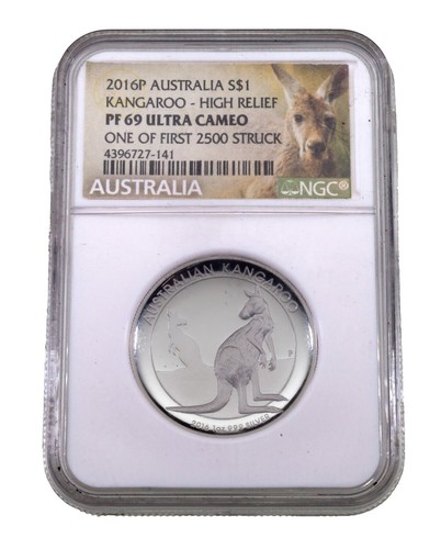 SAINT-GAUDENS 2016 SILVER 1 OZ NGC PF69 UC NATIONAL PARK FD HIGH